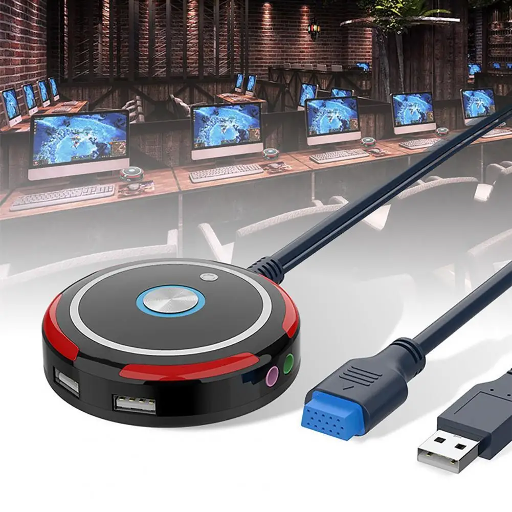 Computer Switch Power Supply on/off Reset HDD Push Round big Button Switch with 160cm Cable Bracket For Desktop PC Computer Host
Computer Switch Power Supply on/off Reset HDD Push Round big Button Switch with 160cm Cable Bracket For Desktop PC Computer Host