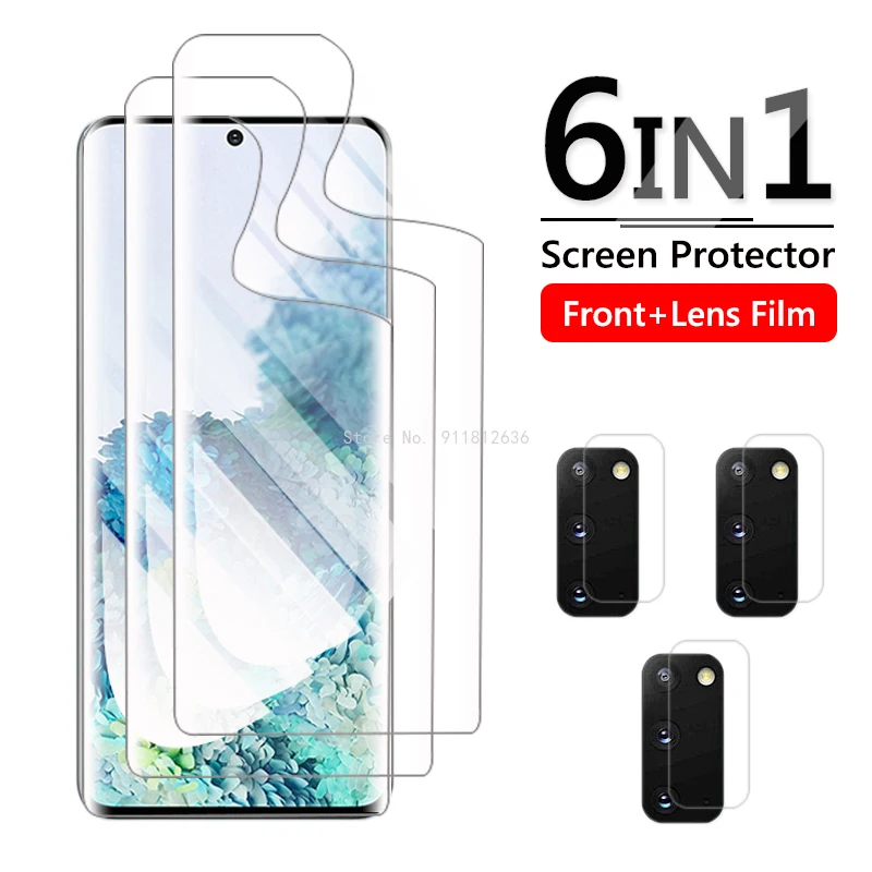 For Samsung Galaxy Note 20 Ultra S20 Plus Hydrogel Film Full Cover Camera Protective Screen Protector For Samsung S 20 20Ultra
For Samsung Galaxy Note 20 Ultra S20 Plus Hydrogel Film Full Cover Camera Protective Screen Protector For Samsung S 20 20Ultra