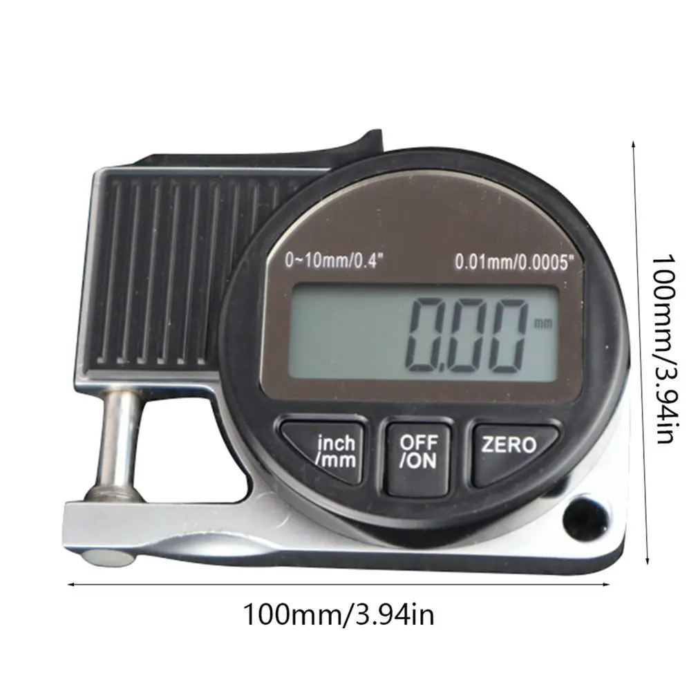 National Standard Electronic Digital Display Square Miniature Thickness Gauge Card Gauge Leather Thickness Gauge Black
National Standard Electronic Digital Display Square Miniature Thickness Gauge Card Gauge Leather Thickness Gauge Black