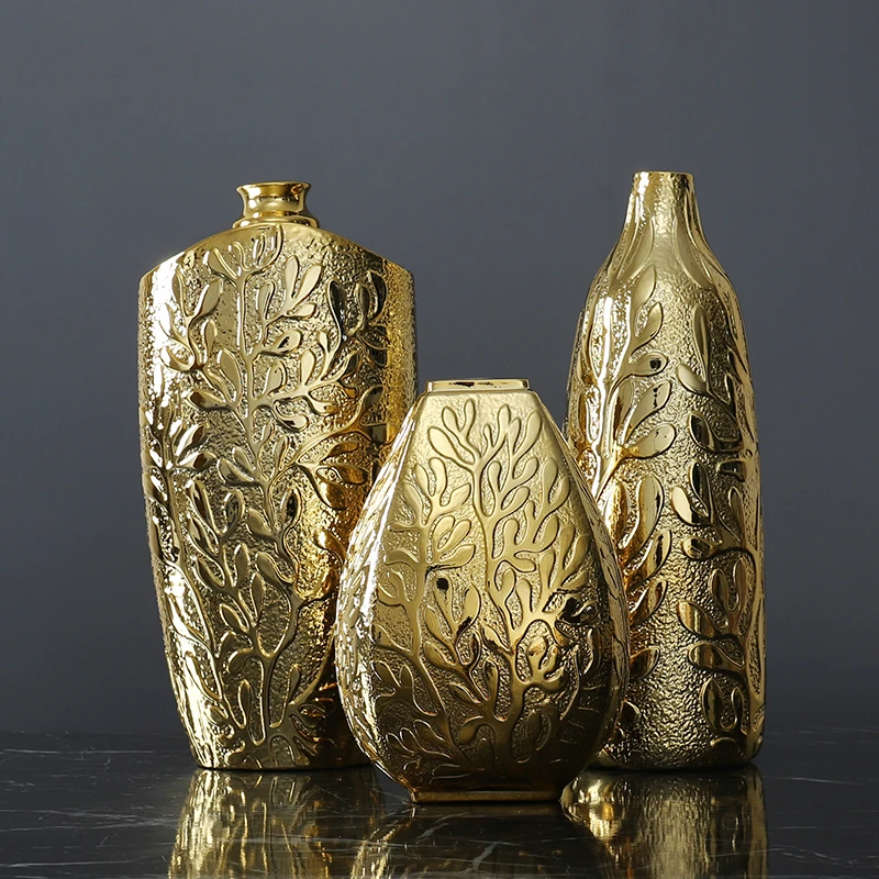 Керамическая ваза с золотым тиснением кораллового цвета, Роскошный декор для гостиной, гальваническая Цветочная композиция, ваза для цвето...
Керамическая ваза с золотым тиснением кораллового цвета, Роскошный декор для гостиной, гальваническая Цветочная композиция, ваза для цвето...