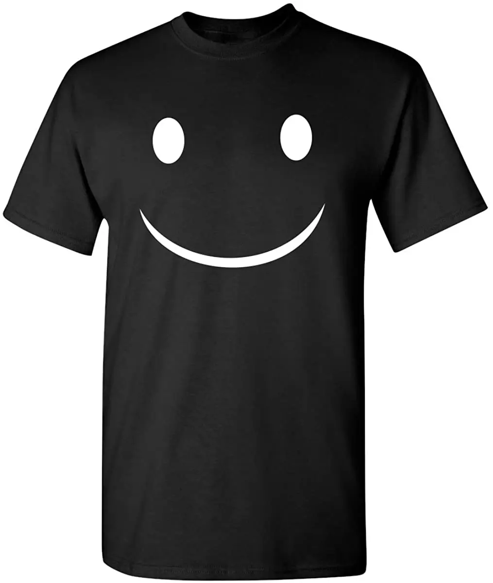 Summer Men T-shirt Happy Smile Adult Humor Men Graphic Novelty Satire Fun T-shirt High Quality Cotton Tops Men Clothing S-3XL
Summer Men T-shirt Happy Smile Adult Humor Men Graphic Novelty Satire Fun T-shirt High Quality Cotton Tops Men Clothing S-3XL