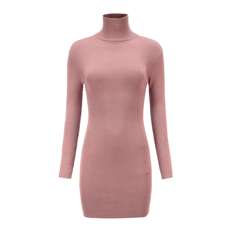 Long Sleeve Turtleneck Spring Black Wrap Bodycon Dress Women Sexy Elegant Short Mini Party Dresses Knitted Sweater Dress X905
Long Sleeve Turtleneck Spring Black Wrap Bodycon Dress Women Sexy Elegant Short Mini Party Dresses Knitted Sweater Dress X905
