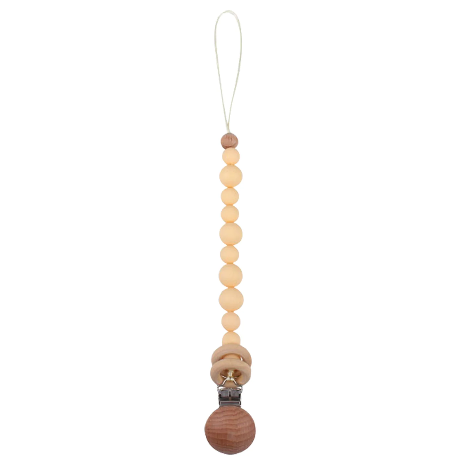 Home Pacifier Chain Feeding Lightweight Portable Long Gift Silicone Bead For Baby Nipple Clip Durable Wooden Ring Infant Outdoor
Home Pacifier Chain Feeding Lightweight Portable Long Gift Silicone Bead For Baby Nipple Clip Durable Wooden Ring Infant Outdoor