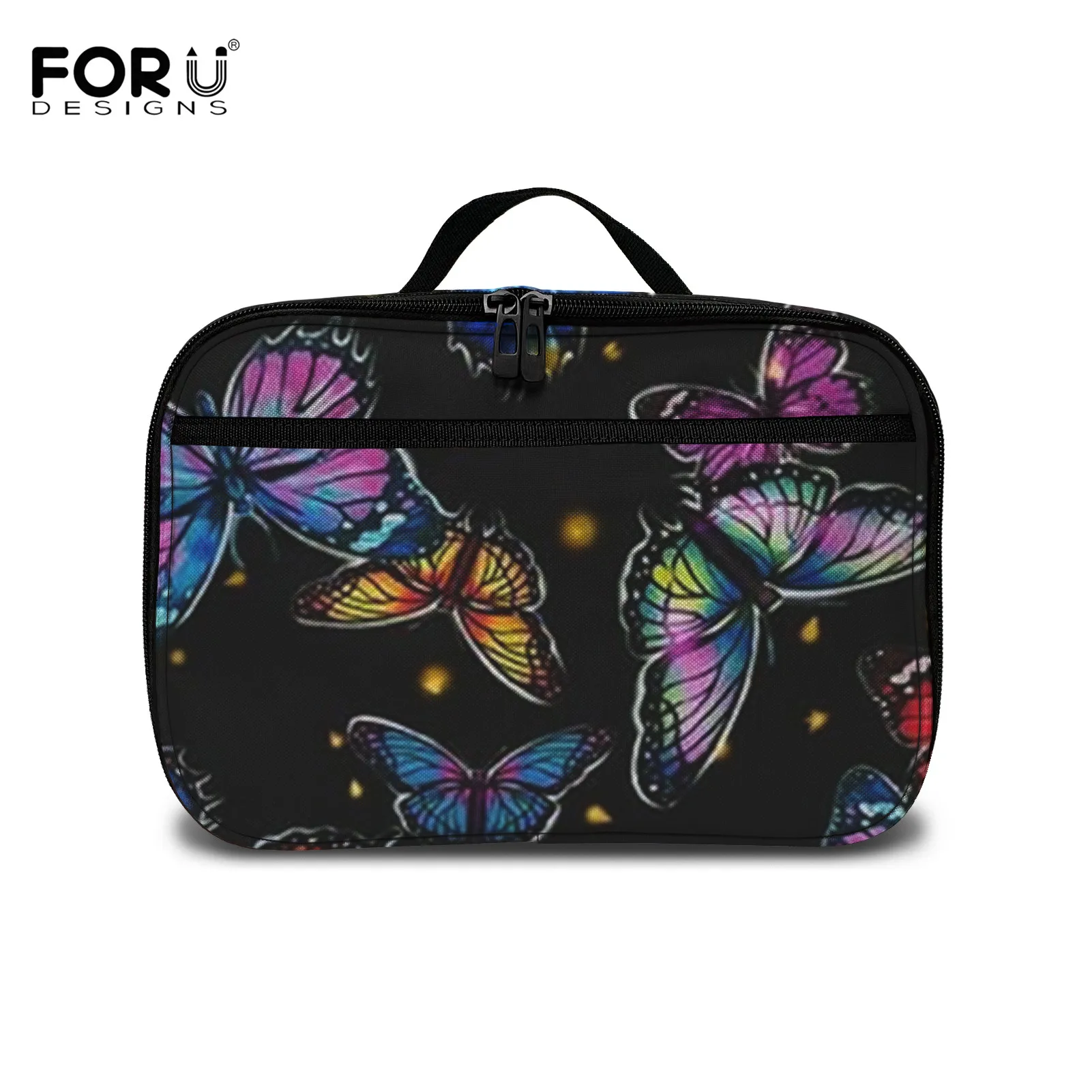 Красивый Ланч-бокс FORUDESIGNS С Рисунком бабочки, изолированный Ланч-бокс, Женская Портативная сумка для еды, многоразовый контейнер для еды для... 
Красивый Ланч-бокс FORUDESIGNS С Рисунком бабочки, изолированный Ланч-бокс, Женская Портативная сумка для еды, многоразовый контейнер для еды для...