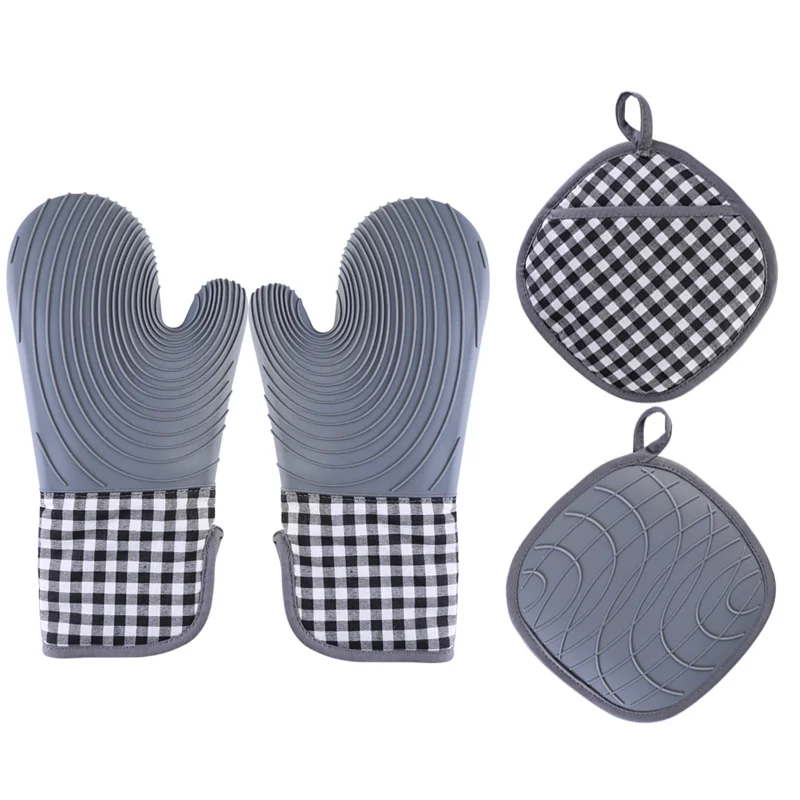 2021 High Quality Non-Slip Silicone Pot Holder Heat Resistant Silicone Oven Gloves for Microwave 1PC
2021 High Quality Non-Slip Silicone Pot Holder Heat Resistant Silicone Oven Gloves for Microwave 1PC