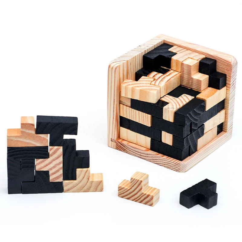 AAZZ Tetris Games Assembly Cube Wooden Puzzle Blocks Tangram Math Toys Children Imagination intelligence Educational Toys 5.0
AAZZ Tetris Games Assembly Cube Wooden Puzzle Blocks Tangram Math Toys Children Imagination intelligence Educational Toys 5.0