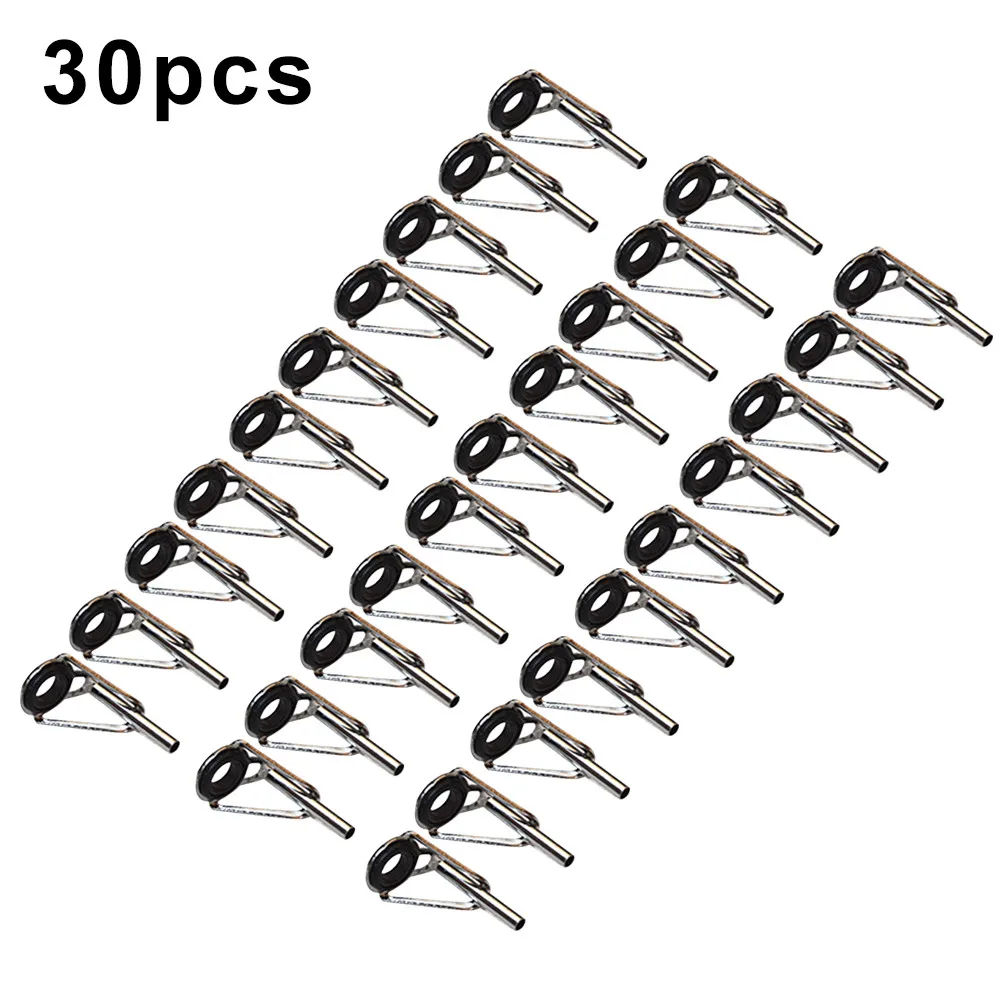 Stainless Steel 30pcs Set 6 Kinds Of Diameter Smooth Iron Fishing Rod Guides Ring Saltwater Repair Kit For Fishing New
Stainless Steel 30pcs Set 6 Kinds Of Diameter Smooth Iron Fishing Rod Guides Ring Saltwater Repair Kit For Fishing New