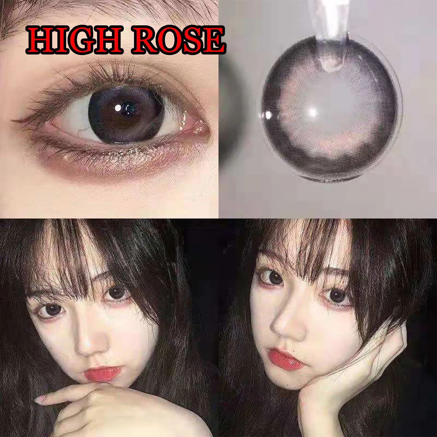 Dolly 14.50 Black Contact Lenses for Eye Color 1 Year Use Women Men Soft Contact Lenses lentes de contacto High Rose
Dolly 14.50 Black Contact Lenses for Eye Color 1 Year Use Women Men Soft Contact Lenses lentes de contacto High Rose