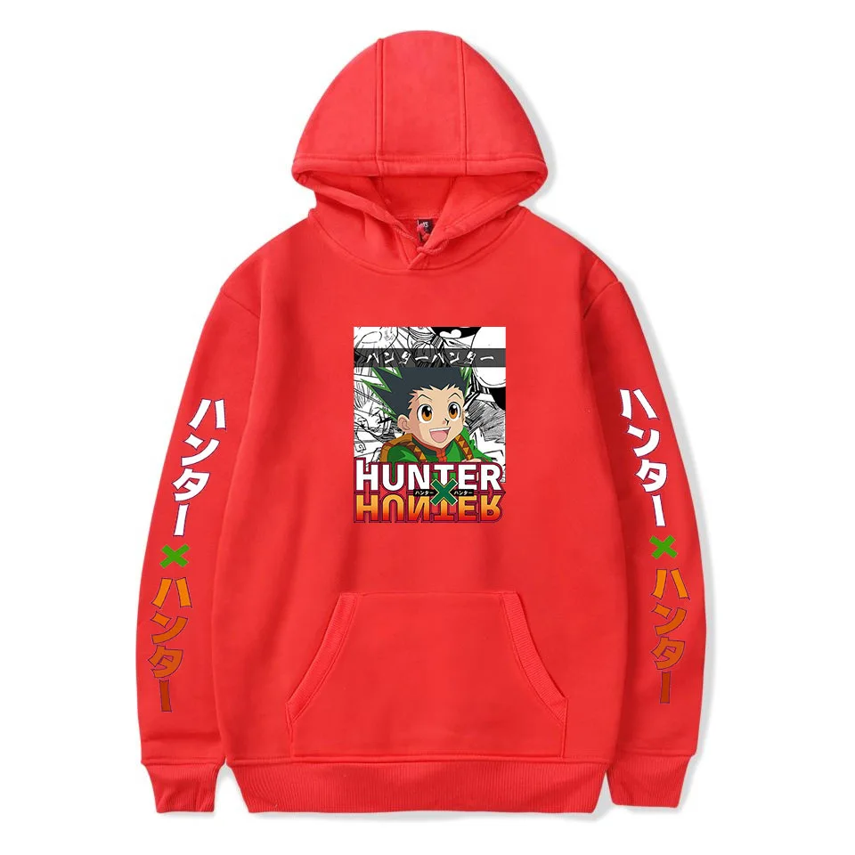 2021 Autumn WinterWomen Hoodie Sweatshirt Hunter X Hunter Hisoka Cosplay Japan Cartoon Anime Kurapika Streetwear Pullover
2021 Autumn WinterWomen Hoodie Sweatshirt Hunter X Hunter Hisoka Cosplay Japan Cartoon Anime Kurapika Streetwear Pullover