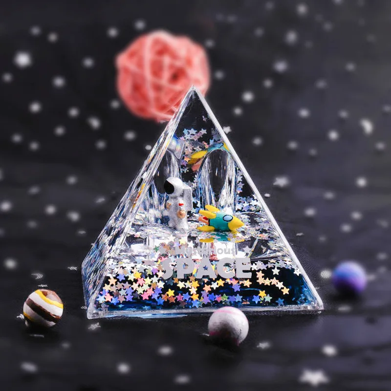 Liquid Quicksand Pyramid Pen Pencil Container Holder Mysterious Space Acrylic Resin Desk Decorative School Pen Holders Organizer
Liquid Quicksand Pyramid Pen Pencil Container Holder Mysterious Space Acrylic Resin Desk Decorative School Pen Holders Organizer