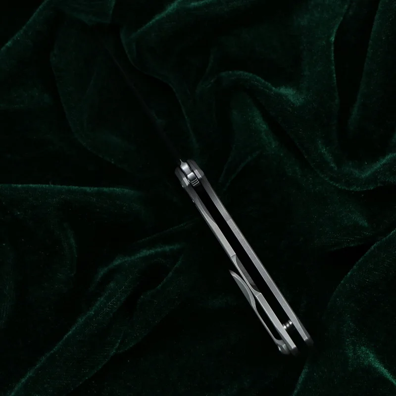 Green thorn Flipper F95 K110 стальной Nudist титановая ручка карманный складной нож для кемпинга