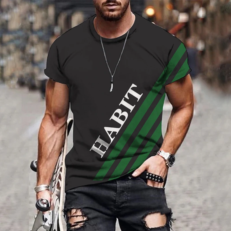 Hip-hop Streetwear Harajuku T-shirt Letter Line Stitching Printing T-shirt Men's Summer Short-sleeved T-shirt Loose Top
Hip-hop Streetwear Harajuku T-shirt Letter Line Stitching Printing T-shirt Men's Summer Short-sleeved T-shirt Loose Top