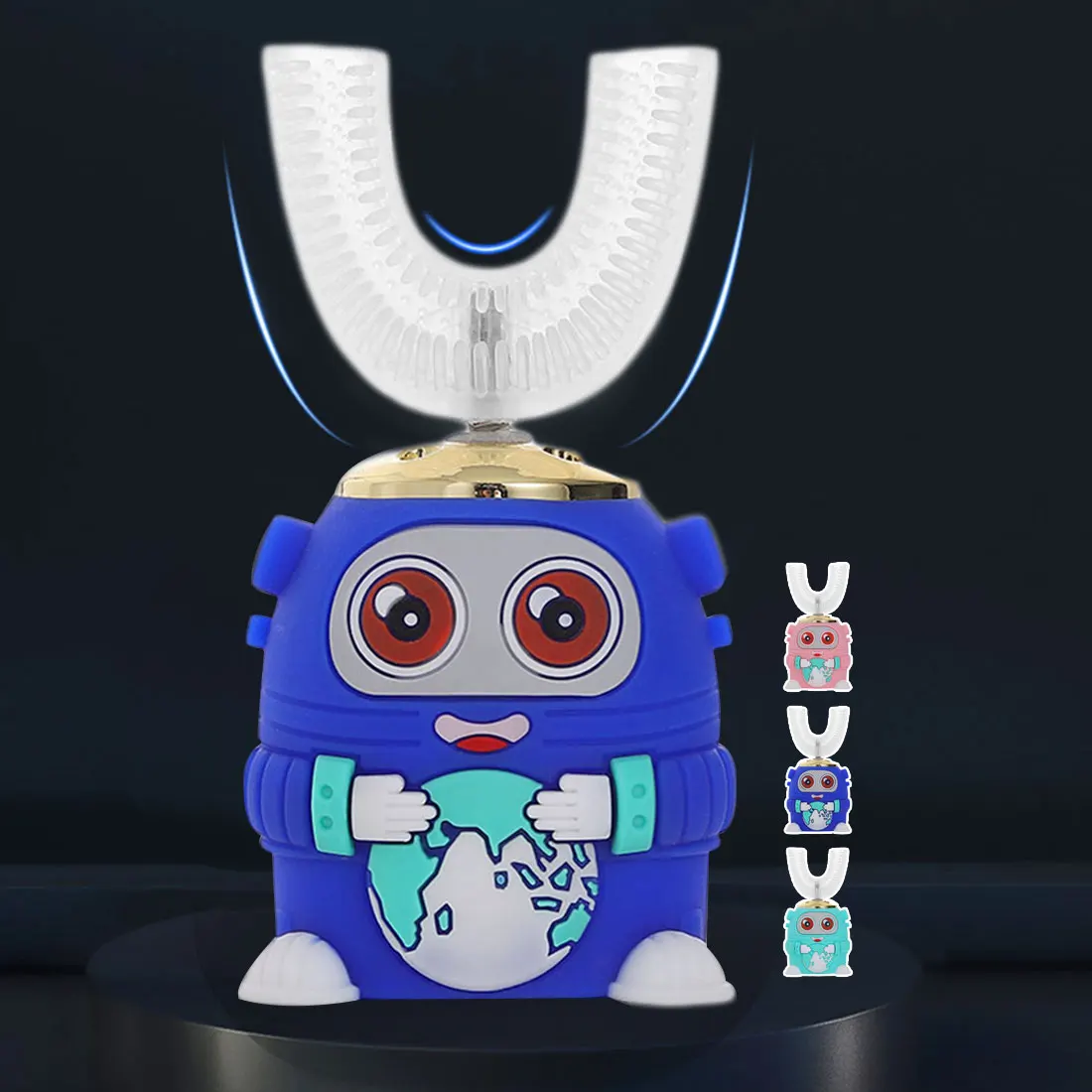 Детская электрическая зубная щетка, U-образная Ультразвуковая электрическая зубная щетка, Детская перезаряжаемая ультразвуковая зубная ще...
Детская электрическая зубная щетка, U-образная Ультразвуковая электрическая зубная щетка, Детская перезаряжаемая ультразвуковая зубная ще...