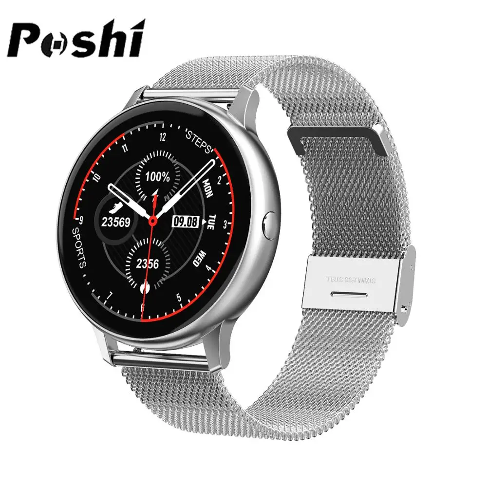 POSHI Brand Women's Smart Watches Bluetooth Touch Waterproof Hand Clock Wirstwatches Blood Pressure Heart Rate Sport Smartwatch
POSHI Brand Women's Smart Watches Bluetooth Touch Waterproof Hand Clock Wirstwatches Blood Pressure Heart Rate Sport Smartwatch