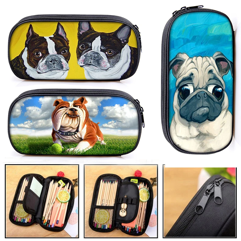 Dachshund/Golden Retriever/Pug Pencil Bag Cute Dog Print Cosmetic Bag Lady Cosmetic Case Girl Child Pencil Case School Supplies
Dachshund/Golden Retriever/Pug Pencil Bag Cute Dog Print Cosmetic Bag Lady Cosmetic Case Girl Child Pencil Case School Supplies