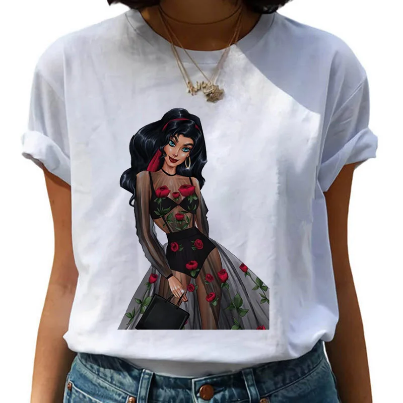Hipster T shirt Woman Harajuku print women T-shirt 2021 New Summer Casual Wild Tshirt White O-neck short sleeve t-shirt Mujer
Hipster T shirt Woman Harajuku print women T-shirt 2021 New Summer Casual Wild Tshirt White O-neck short sleeve t-shirt Mujer