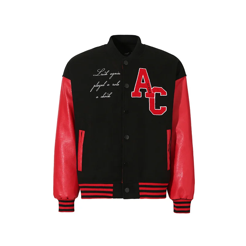 Men's winter jacket American alphabet embroidery jacket new street hip-hop pilot baseball uniform Y2K couple casual jacket
Men's winter jacket American alphabet embroidery jacket new street hip-hop pilot baseball uniform Y2K couple casual jacket