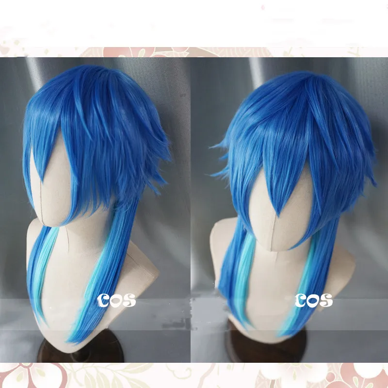 Anime Dramatical Murder DMMD Seragaki Aoba Cosplay Wig Ombre Blue Heat Resistant Synthetic Hair Wig + Wig Cap
Anime Dramatical Murder DMMD Seragaki Aoba Cosplay Wig Ombre Blue Heat Resistant Synthetic Hair Wig + Wig Cap
