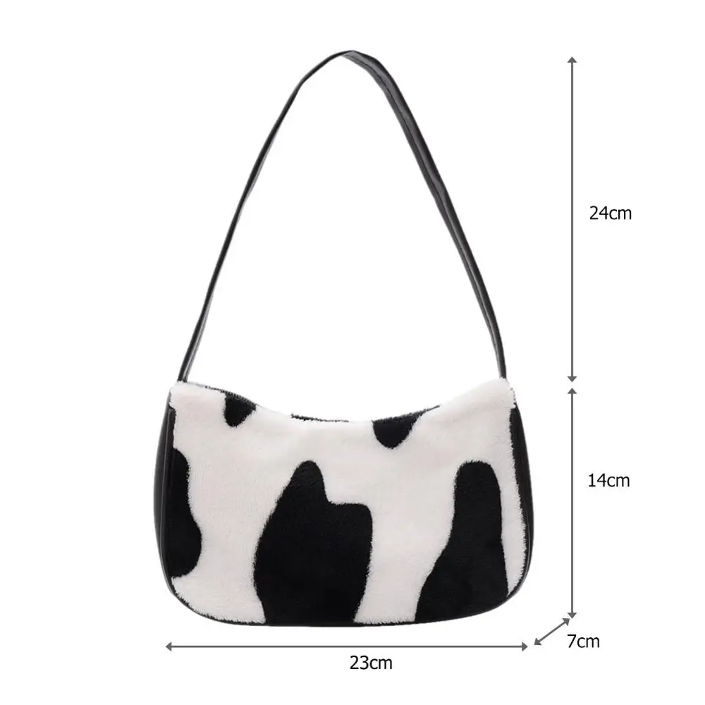 Youth Ladies Simple Versatile Bag Women Plush Shoulder Underarm Bag Autumn Fashion Portable Handbag Clutch Totes
Youth Ladies Simple Versatile Bag Women Plush Shoulder Underarm Bag Autumn Fashion Portable Handbag Clutch Totes