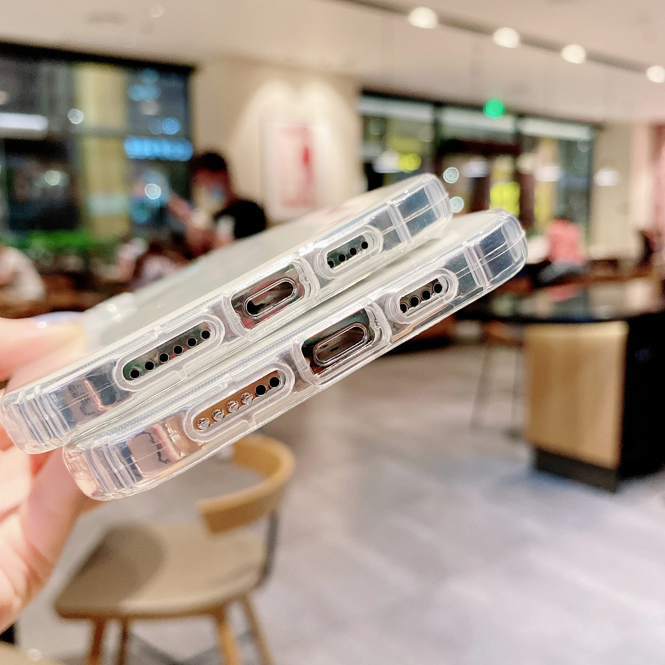 Luxury Shockproof Silicone Phone Case For iPhone 12 11 Pro Max Mini Transparent Case For iPhone 7 8 Plus Camera protection Cover
Luxury Shockproof Silicone Phone Case For iPhone 12 11 Pro Max Mini Transparent Case For iPhone 7 8 Plus Camera protection Cover