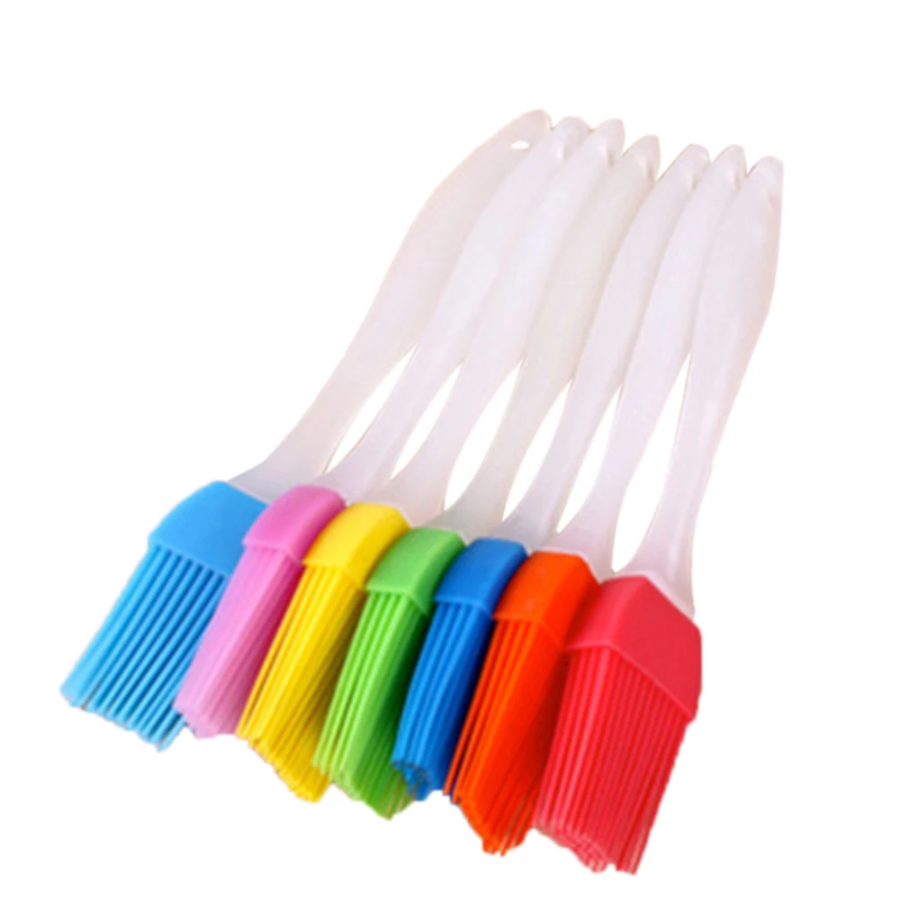 

1 PC Newest Silicone Baking Bakeware Bread Cook Brushes Pastry Oil BBQ Basting Brush Tool Kitchen Accessories Gadget Brushes