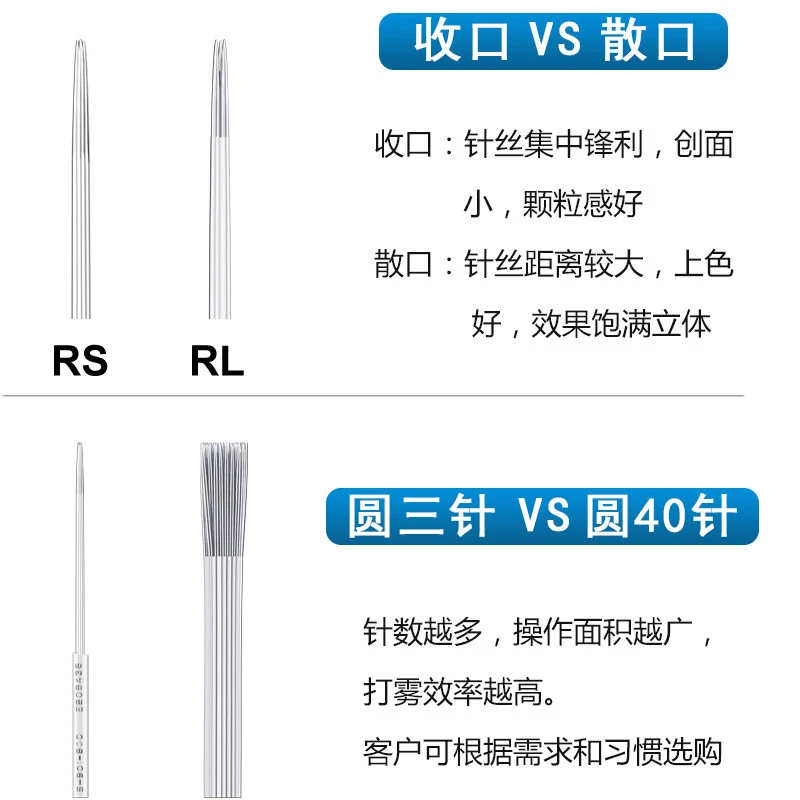 Disposable Microblading 100pcs Round Permanent Makeup Eyebrow RS RL Tattoo Needles For 3D lamina blade Agulhas Tebori
Disposable Microblading 100pcs Round Permanent Makeup Eyebrow RS RL Tattoo Needles For 3D lamina blade Agulhas Tebori