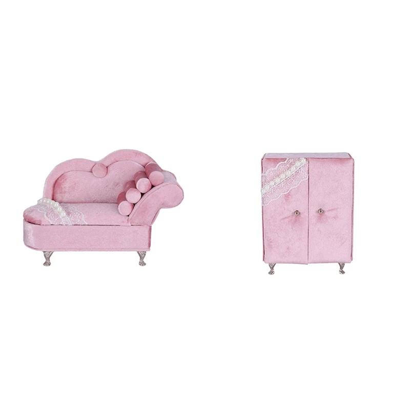 2 Pcs Pearl Lace Pink Velvet Fabric Velvet Sofa Design Jewelry Display Necklace Earring Storage Box, B & G
2 Pcs Pearl Lace Pink Velvet Fabric Velvet Sofa Design Jewelry Display Necklace Earring Storage Box, B & G