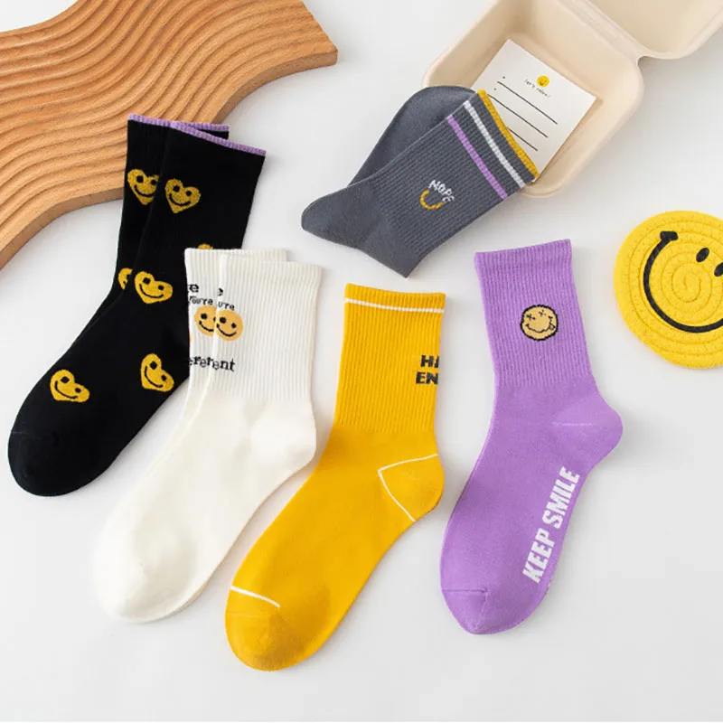 funny smiley cartoon long socks calcetines mujer women harajuku chaussettes chaussette femme korean style cotton sock white
funny smiley cartoon long socks calcetines mujer women harajuku chaussettes chaussette femme korean style cotton sock white