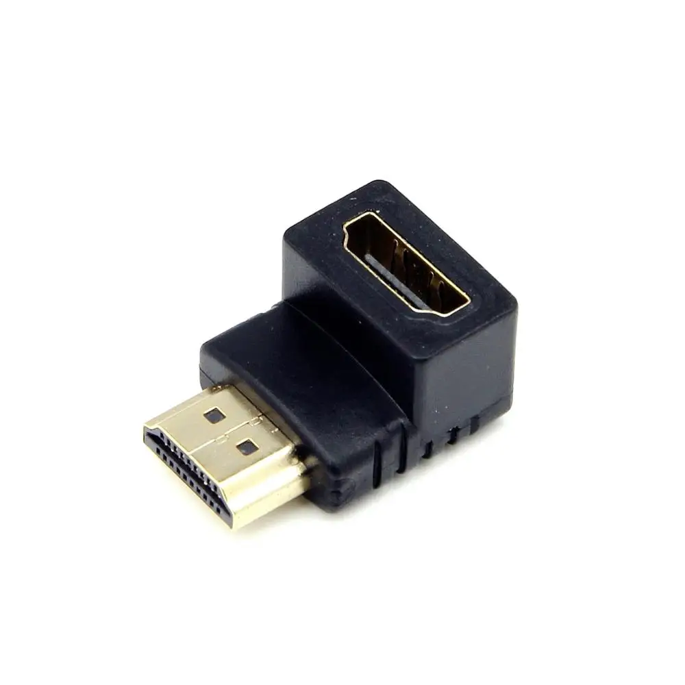 90-градусный Переходник HDMI штекер-гнездо 
90-градусный Переходник HDMI штекер-гнездо