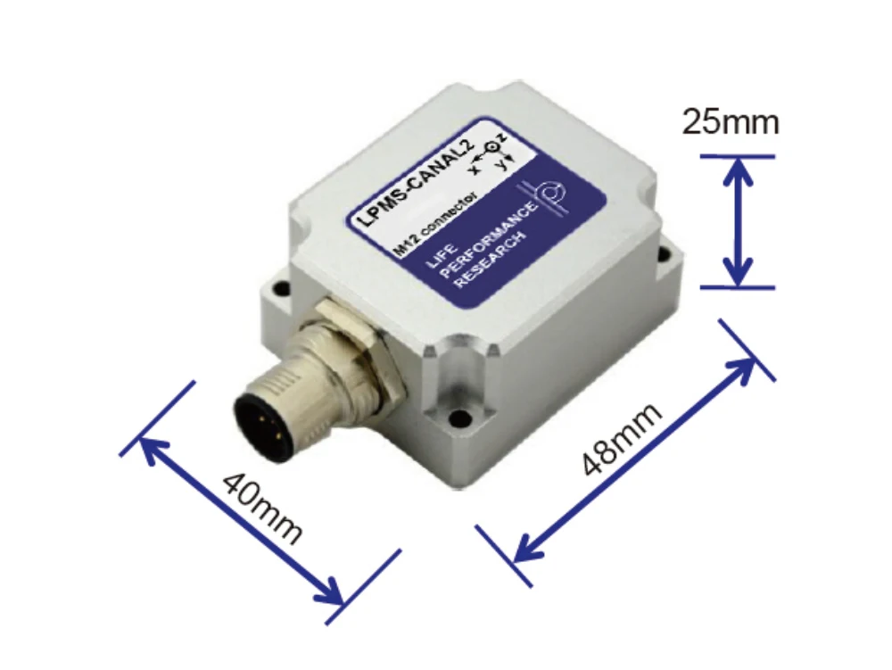 

LPMS-CANAL2 Metal Waterproof 9-axis CAN Attitude Sensor / Gyroscope / IMU Inertial Measurement Module