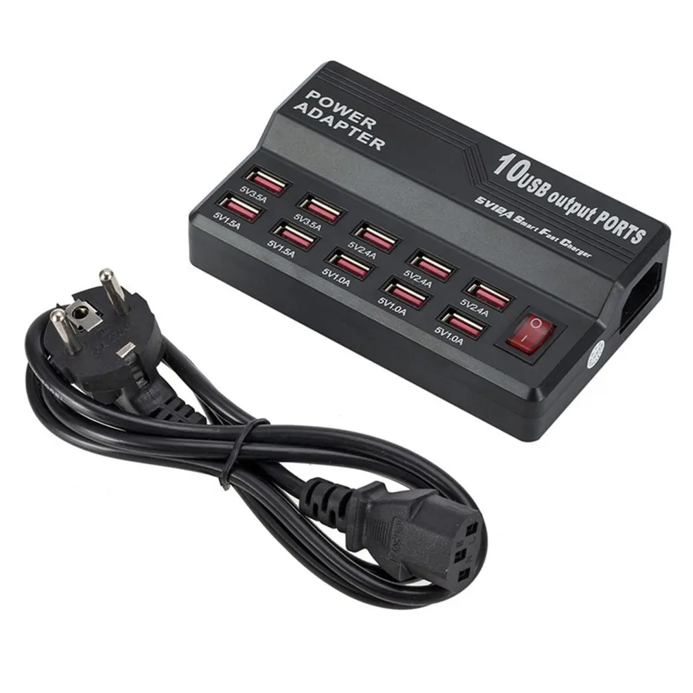 Multi Port Charger 5V/12A 10/12 Port USB Charger Adapte Intelligent Charging Stations for Smart Phone Tablet Notebook Camera
Multi Port Charger 5V/12A 10/12 Port USB Charger Adapte Intelligent Charging Stations for Smart Phone Tablet Notebook Camera