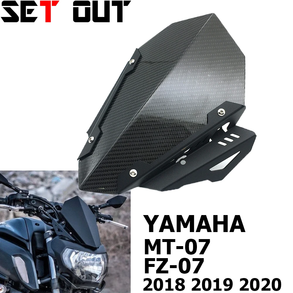 Лобовое стекло из углеродного волокна для мотоцикла, спорта, путешествий, для Yamaha MT-07 MT07 2018 2019 FZ07
Лобовое стекло из углеродного волокна для мотоцикла, спорта, путешествий, для Yamaha MT-07 MT07 2018 2019 FZ07