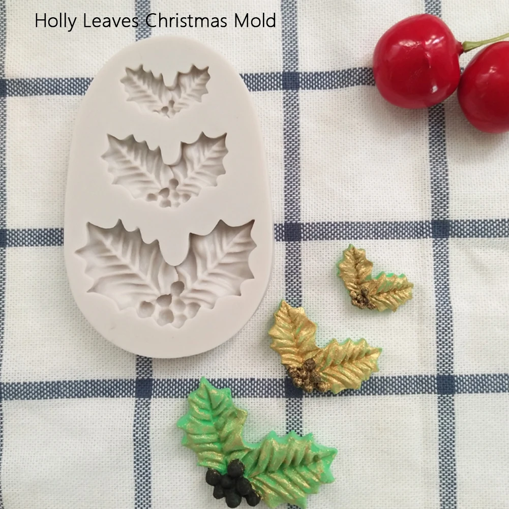 Chocolate Mold Christmas Holly Leaf Silicone Mould Cake Silicone Mould Liquid Silicone Baking Tool Dropship
Chocolate Mold Christmas Holly Leaf Silicone Mould Cake Silicone Mould Liquid Silicone Baking Tool Dropship