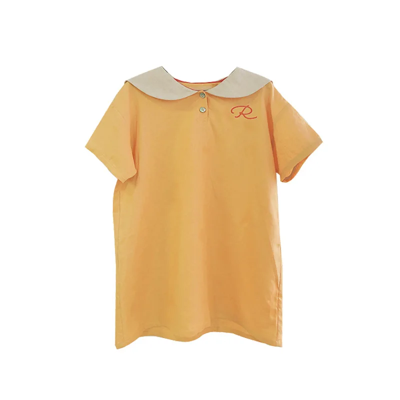 RJ SPOT 2021 summer new Korean children's skirt doll shirt boys and girls cotton and hemp two-piece children's wear
RJ SPOT 2021 summer new Korean children's skirt doll shirt boys and girls cotton and hemp two-piece children's wear