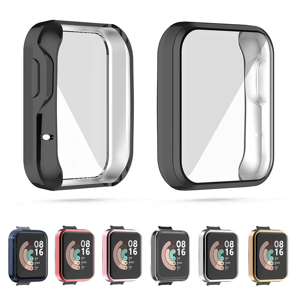 Новинка 2021, защитный чехол для часов Mi Watch Lite / Redmi Watch, ТПУ чехол с полным покрытием, модный гальванический чехол для часов с защитой от царапи...
Новинка 2021, защитный чехол для часов Mi Watch Lite / Redmi Watch, ТПУ чехол с полным покрытием, модный гальванический чехол для часов с защитой от царапи...