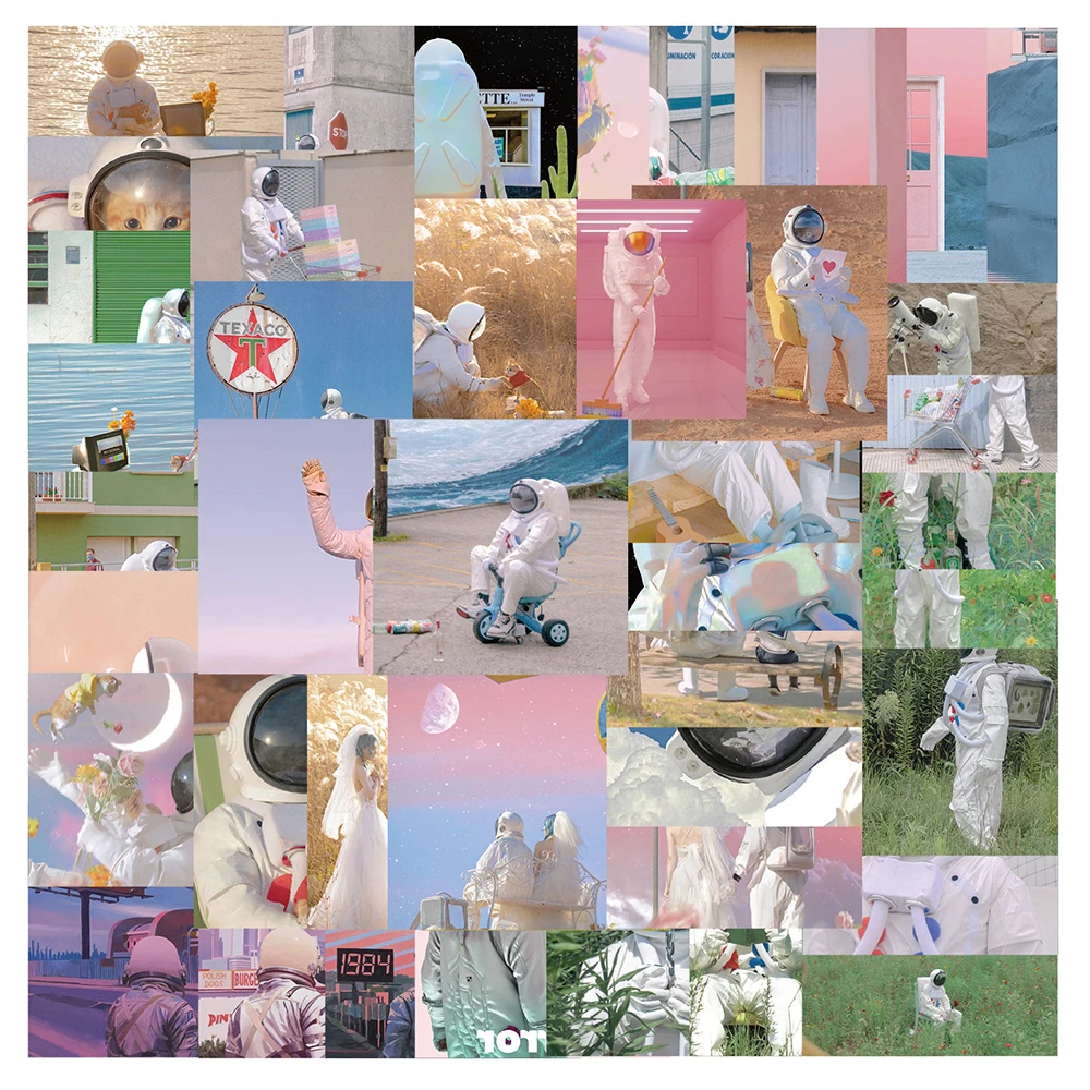 48/50PCS VSCO INS Style Cool Romantic Astronaut Stickers Aesthetic Laptop Phone Waterproof Graffiti Decal Sticker Packs Kid Toy
48/50PCS VSCO INS Style Cool Romantic Astronaut Stickers Aesthetic Laptop Phone Waterproof Graffiti Decal Sticker Packs Kid Toy