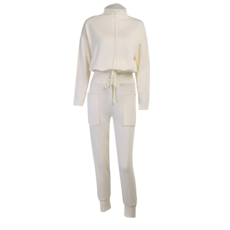 Zoulv2021 Spring Fashion Sports Suit Anti-car Line High-neck Sweater Pullover Lace-up Pencil Pants Simple Casual Women's Clothes
Zoulv2021 Spring Fashion Sports Suit Anti-car Line High-neck Sweater Pullover Lace-up Pencil Pants Simple Casual Women's Clothes
