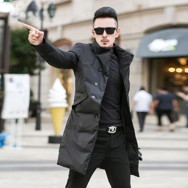 Parkas Men's Cotton Winter Korean Style Fashion Suit Mid-length Stand-up Collar Warm Youth Jacket Men Clothing Winter Jacket
Parkas Men's Cotton Winter Korean Style Fashion Suit Mid-length Stand-up Collar Warm Youth Jacket Men Clothing Winter Jacket