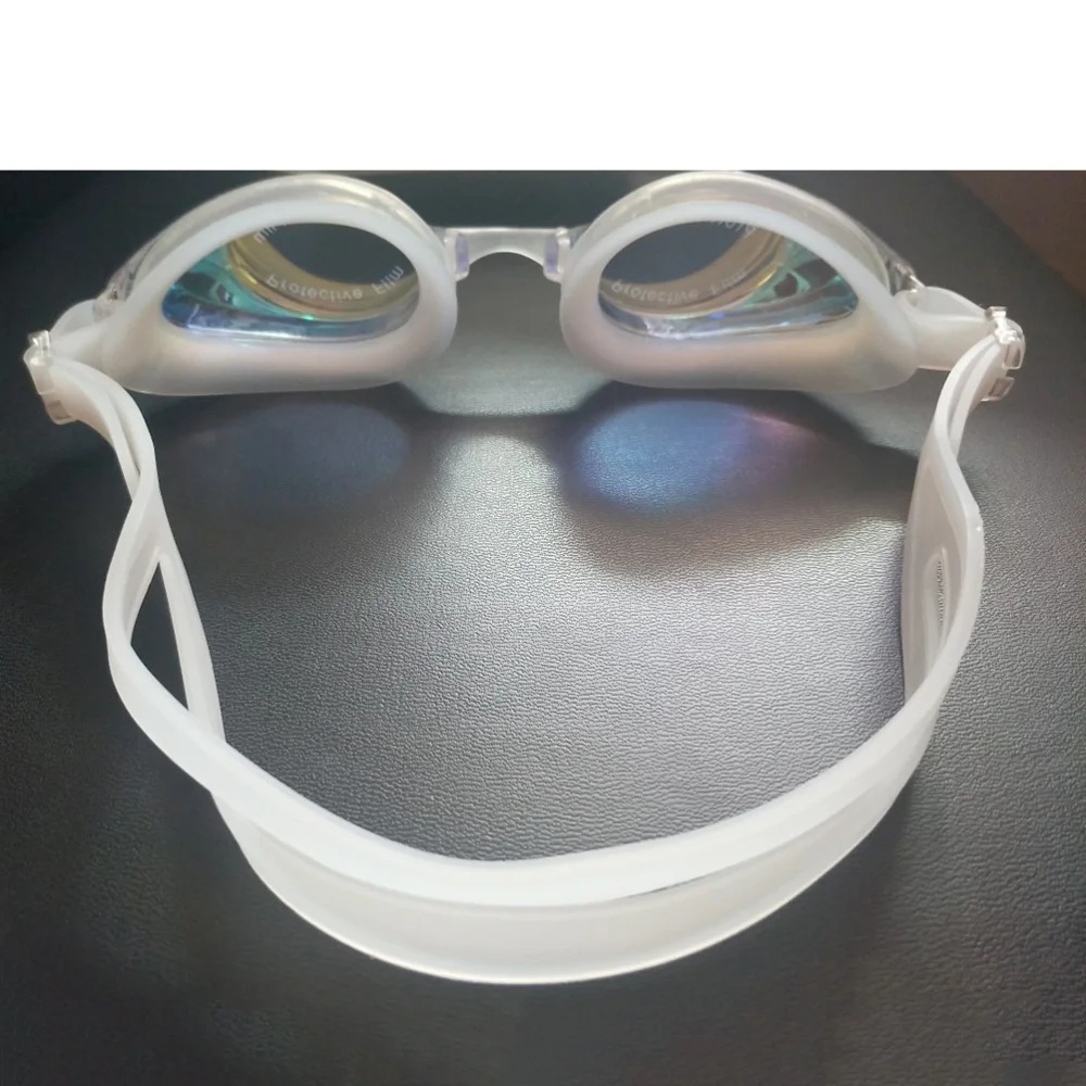 Waterproof Swim Goggles Plated Swimming Glasses Adult Swimwear Anti-fog Swimming Equipment (Transparent Color) 
Waterproof Swim Goggles Plated Swimming Glasses Adult Swimwear Anti-fog Swimming Equipment (Transparent Color)