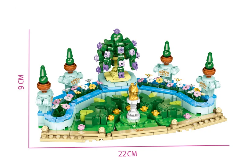 Fairy tale story scene Royal Gardens MOC building block prince Princess figures assembly bricks educational toys for girls gifts
Fairy tale story scene Royal Gardens MOC building block prince Princess figures assembly bricks educational toys for girls gifts