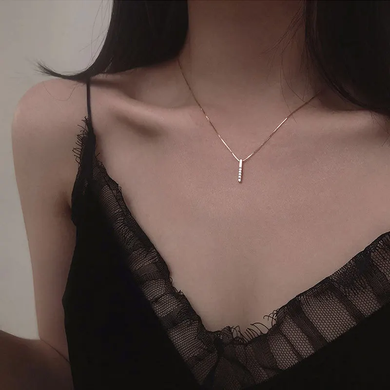 Long Geometric Necklace Female Korean Style Clavicle Chain Personality Niche Cute
Long Geometric Necklace Female Korean Style Clavicle Chain Personality Niche Cute