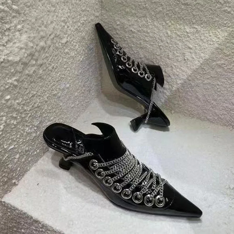 2021 высокий каблук и платформа; Летние дышащие модные острым современный сандалии из натуральной кожи; Дизайнерские туфли, бренды класса «Лю... 
2021 высокий каблук и платформа; Летние дышащие модные острым современный сандалии из натуральной кожи; Дизайнерские туфли, бренды класса «Лю...