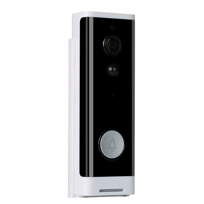1080P WiFi Video Doorbell Camera Waterproof PIR Motion Detection Wide Angle Wireless Door Security Battery Camera White
1080P WiFi Video Doorbell Camera Waterproof PIR Motion Detection Wide Angle Wireless Door Security Battery Camera White