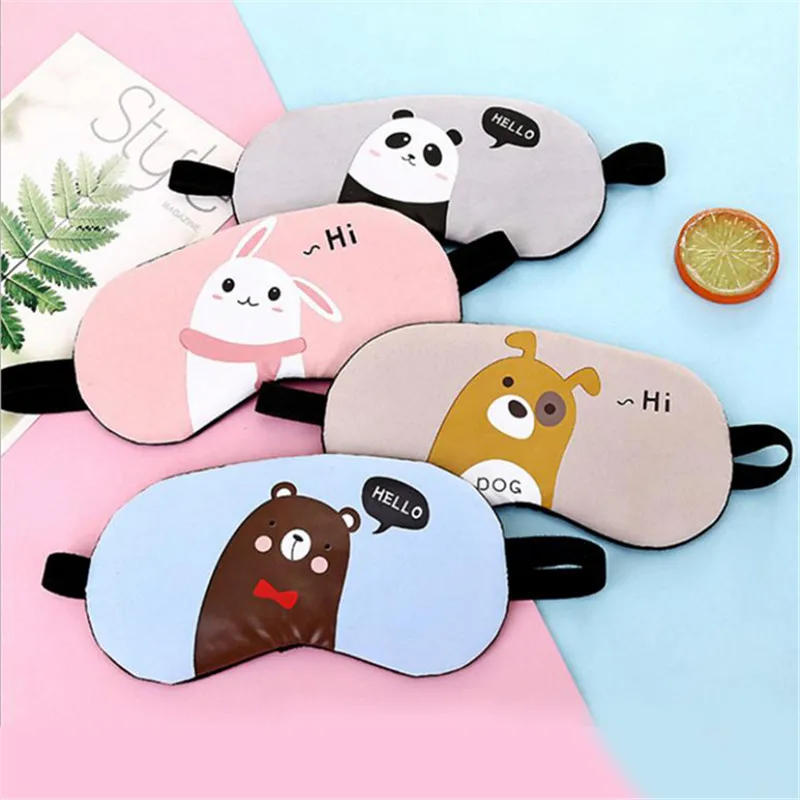 1PC Portable Lovely Soft Padded Sleeping Eye Mask Sleep Travel Shade Cover Rest Relax Sleeping Blindfold
1PC Portable Lovely Soft Padded Sleeping Eye Mask Sleep Travel Shade Cover Rest Relax Sleeping Blindfold