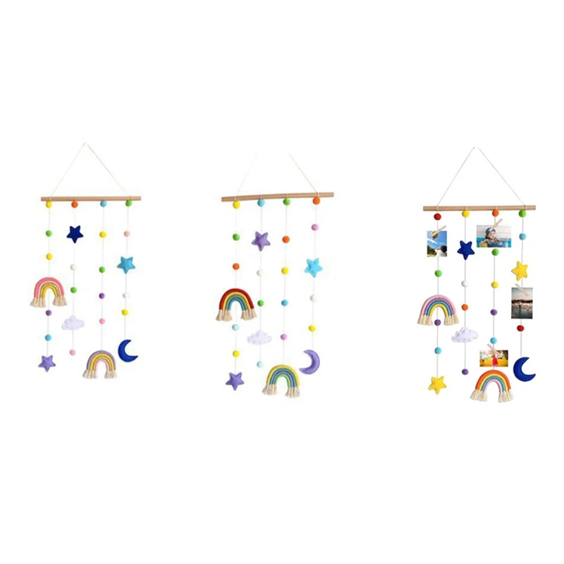 Handmade Weaving Rainbow Wall Hanging Ornaments With Felt Ball For Kids Room/Home Decor,Wall Hanging With Tassel
Handmade Weaving Rainbow Wall Hanging Ornaments With Felt Ball For Kids Room/Home Decor,Wall Hanging With Tassel