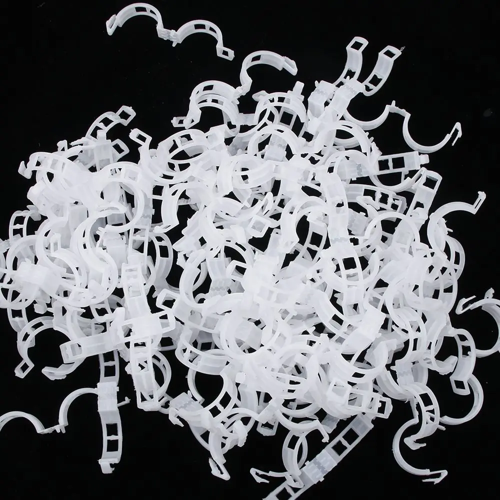 10/50/100pcs Plastic Trellis Tomato Clips Vegetables Tomato Vine Stalks Grow Upright Support Greenhouse Veggie Garden Plant Clip
10/50/100pcs Plastic Trellis Tomato Clips Vegetables Tomato Vine Stalks Grow Upright Support Greenhouse Veggie Garden Plant Clip