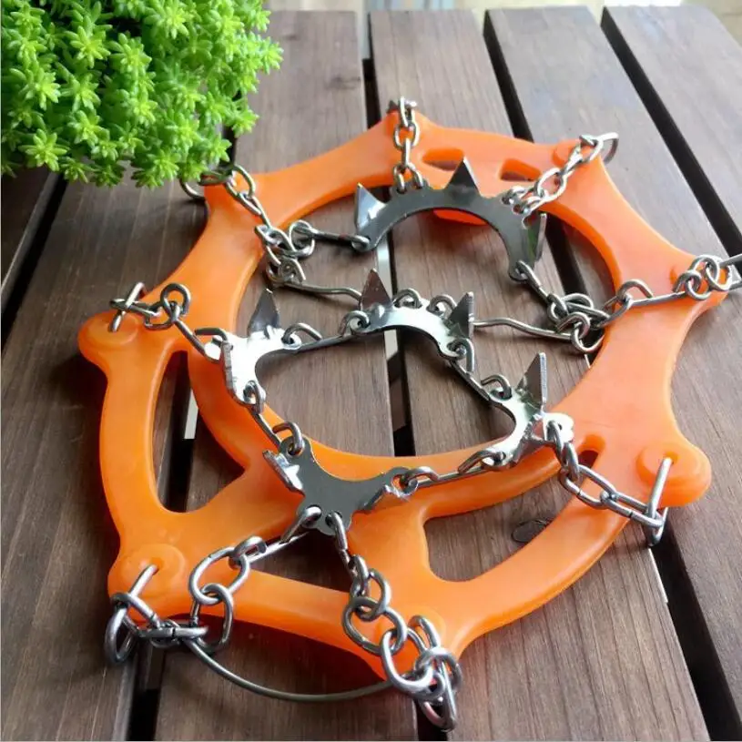 CS783 Mountaineering outdoor 201 stainless steel ice and snow non-slip shoe cover crampons 11 tooth crampons
CS783 Mountaineering outdoor 201 stainless steel ice and snow non-slip shoe cover crampons 11 tooth crampons