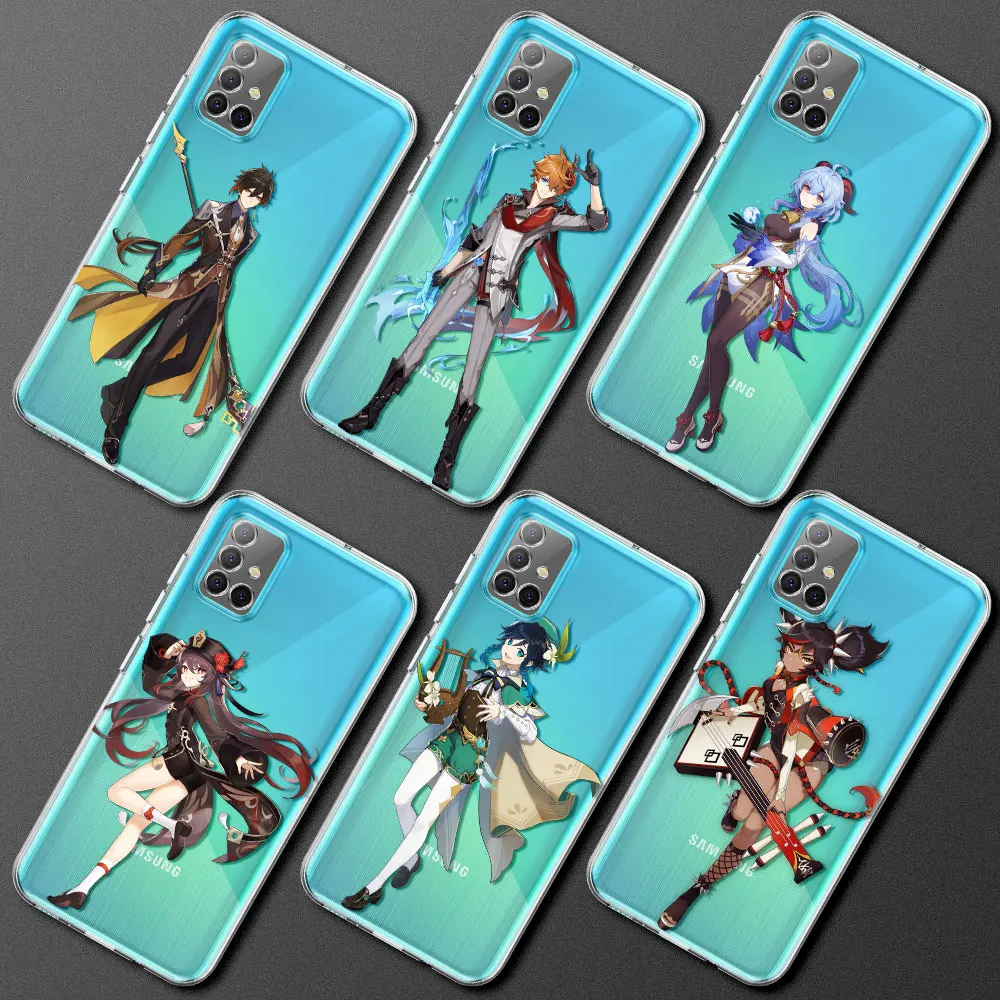 Clear Phone Case for Samsung Galaxy A51 A71 A32 5G A52 A41 A12 A72 Soft Coques A11 M31 M51 Cover Funda Hot Game Genshins Impact
Clear Phone Case for Samsung Galaxy A51 A71 A32 5G A52 A41 A12 A72 Soft Coques A11 M31 M51 Cover Funda Hot Game Genshins Impact