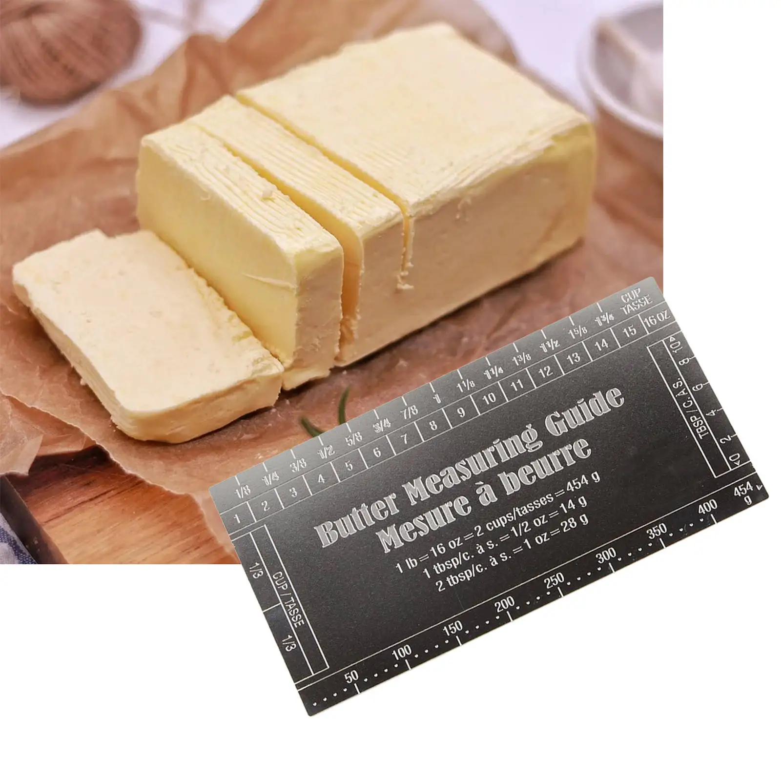 Stainless Steel Kitchenware Precision Measuring Tools Cutter Accessories Chopper Utensils Butter Ruler for Cooking Pastry Dough
Stainless Steel Kitchenware Precision Measuring Tools Cutter Accessories Chopper Utensils Butter Ruler for Cooking Pastry Dough
