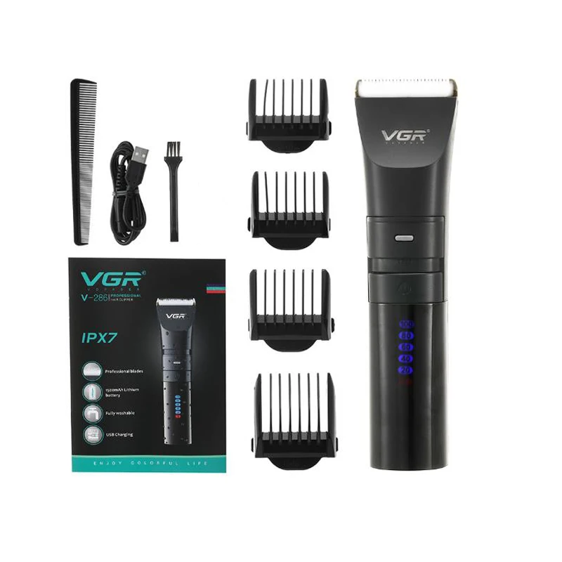 VGR 286 hair trimmer USB rechargeable hair clipper haircut machine washable waterproof hairdresser beard trimmer hair cutter
VGR 286 hair trimmer USB rechargeable hair clipper haircut machine washable waterproof hairdresser beard trimmer hair cutter